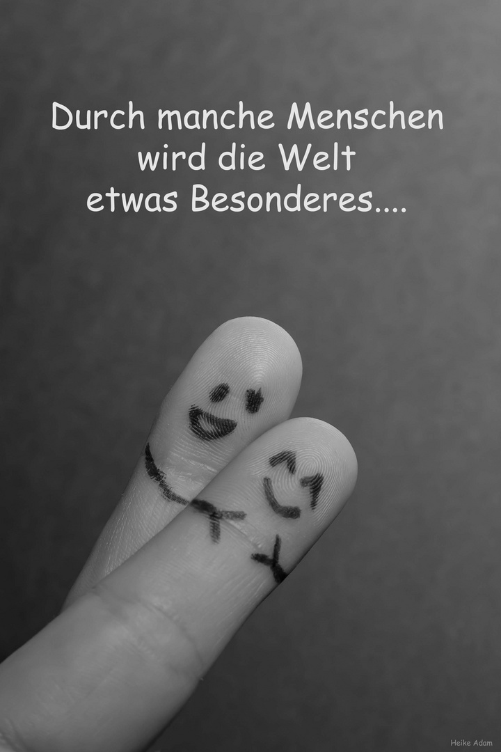 Ein besonderer Mensch.... Foto & Bild karten und kalender, dankeschön