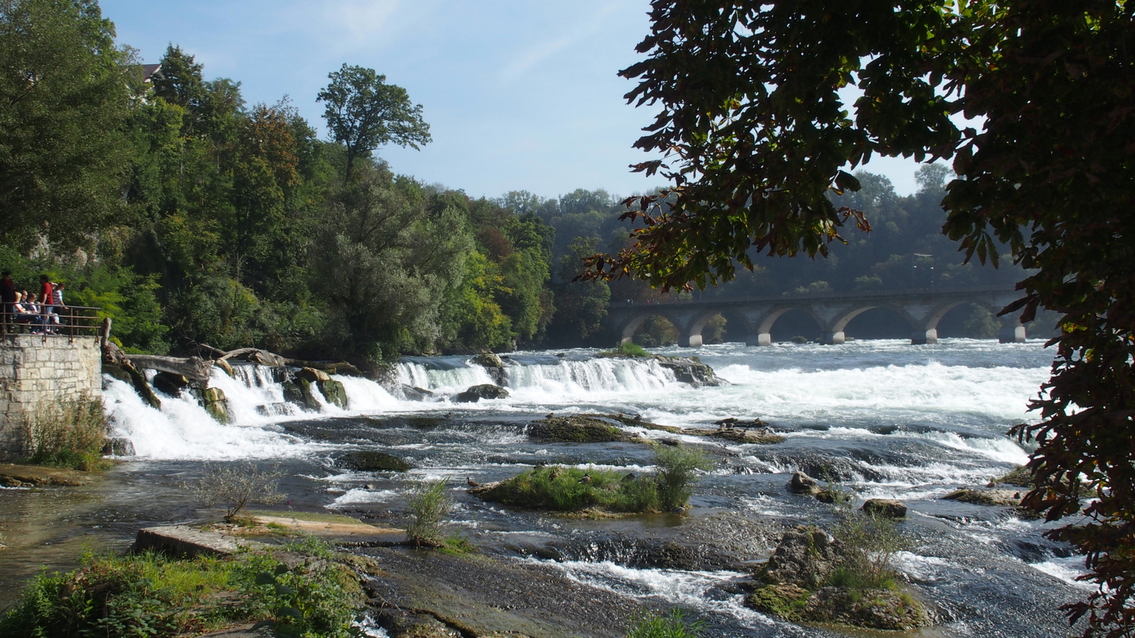 Ein besonderes Schauspiel der Rheinfall