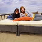 Ein Bett am Sandstrand...