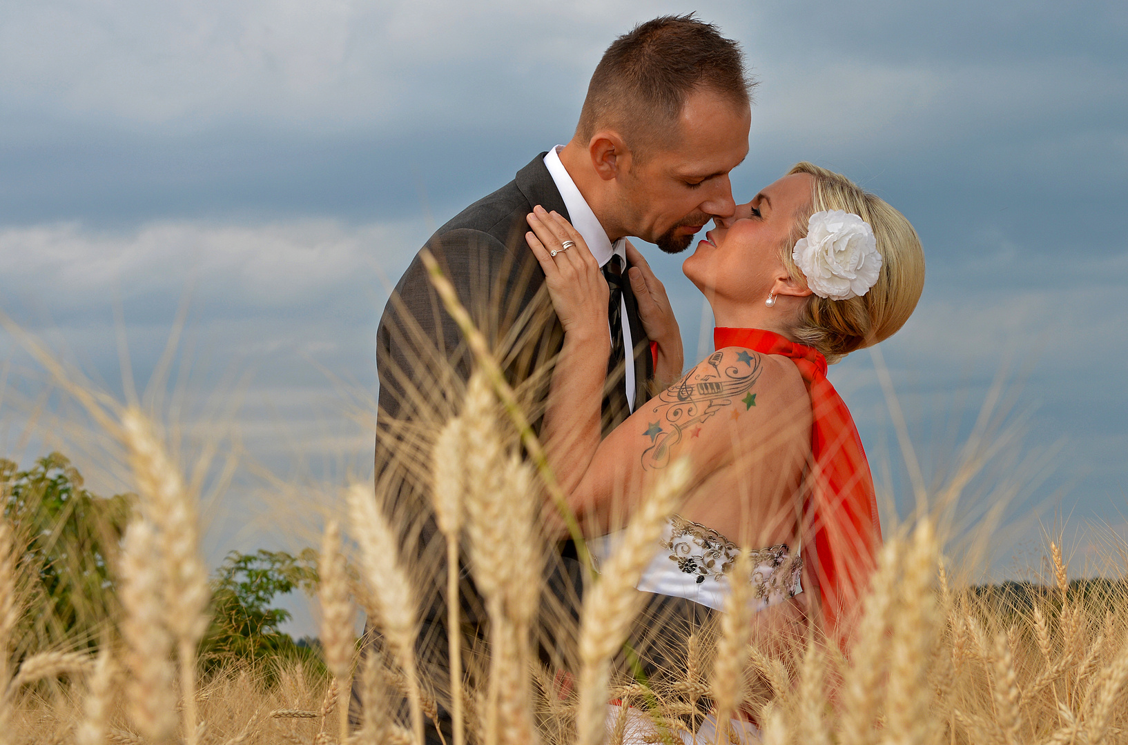 Ein Bett im Kornfeld?