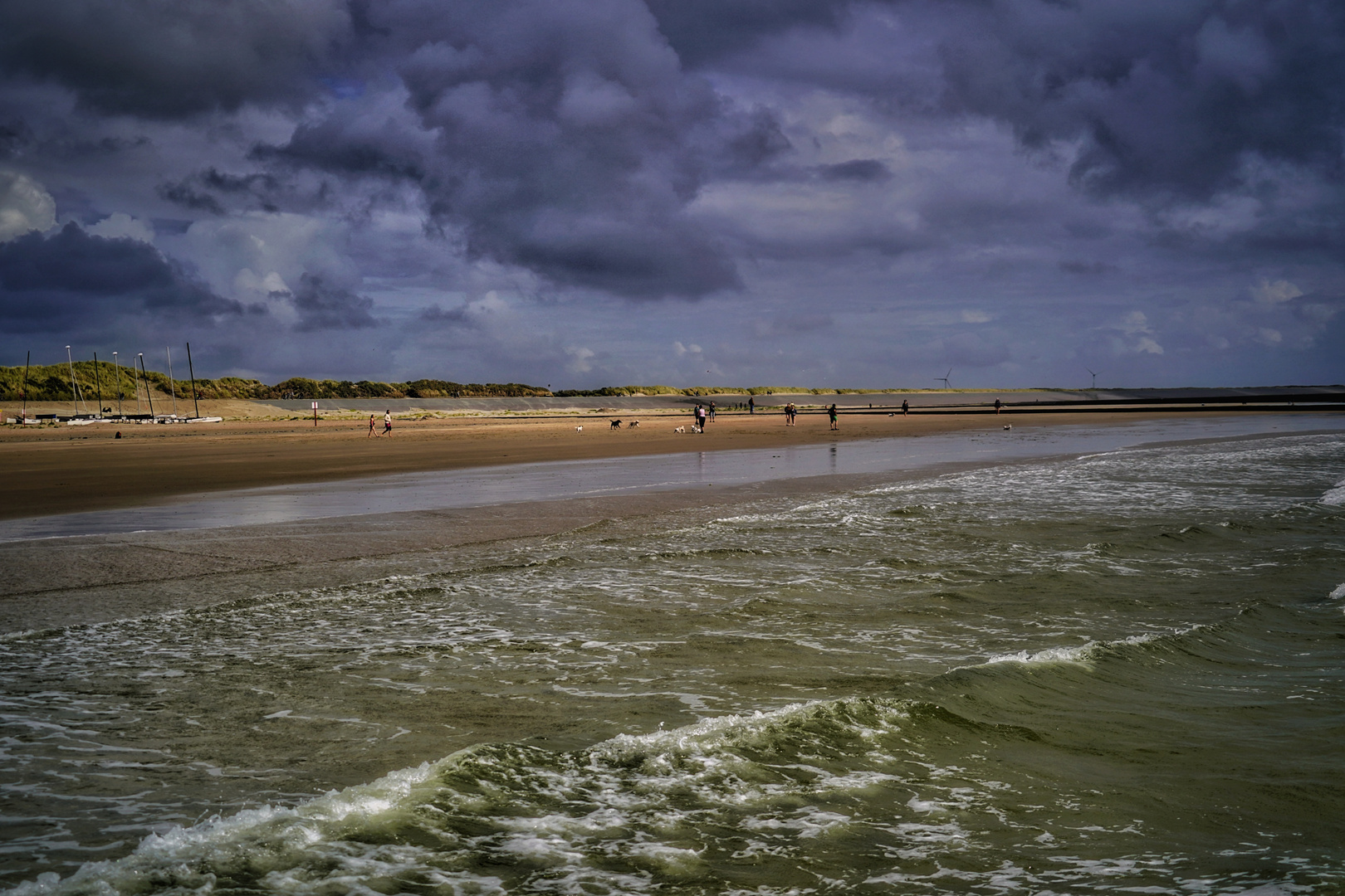 Ein bewölkter Tag an der Nordsee... 