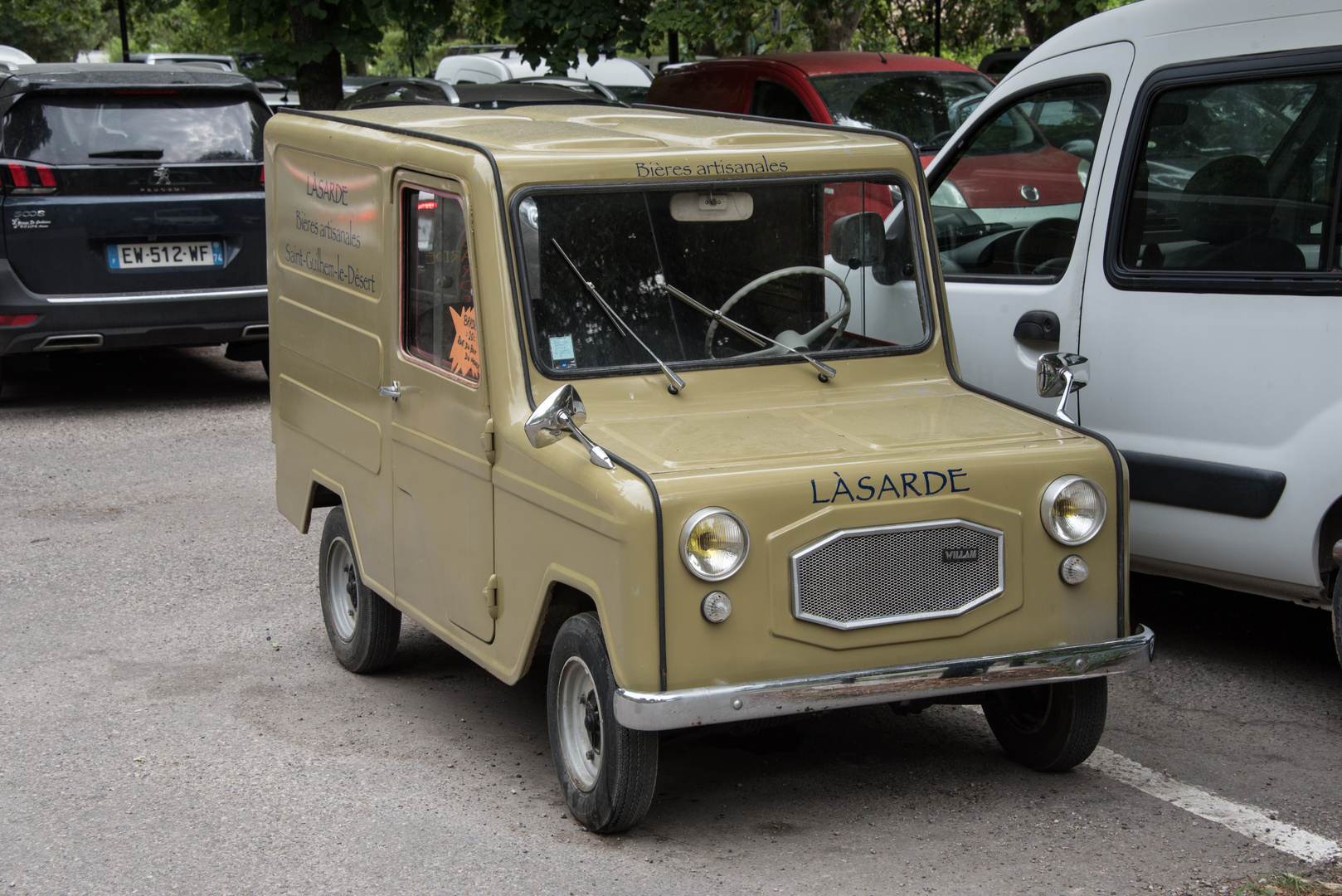 Ein Biertransporter...?