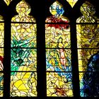 Ein Bild von Chagall im Inneren der Kathedrale