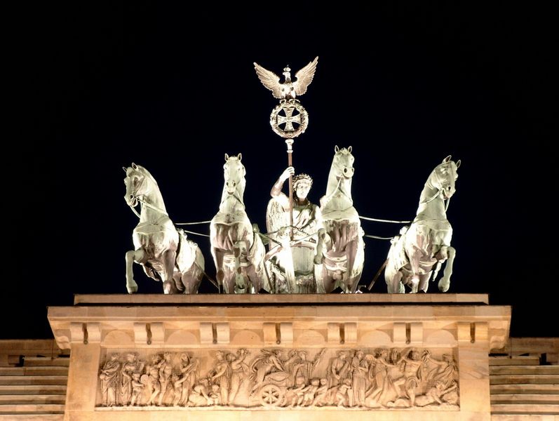 Ein Bild von der Jahrhundert-Demo in Berlin