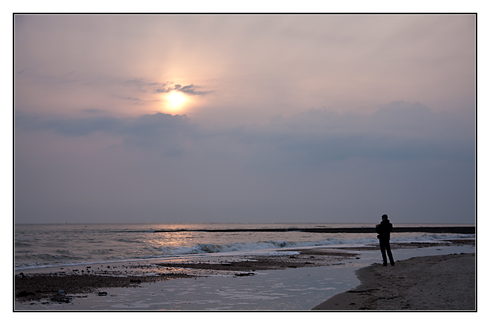 Ein Bild von einem Sonnenuntergang...