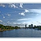 Ein Bild...einfach so...( Frankfurt : Blick Richtung Westhafen)