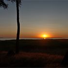 Ein bisschen Bora Bora Südsee-Flair - Sonnenuntergang über der Ostsee 