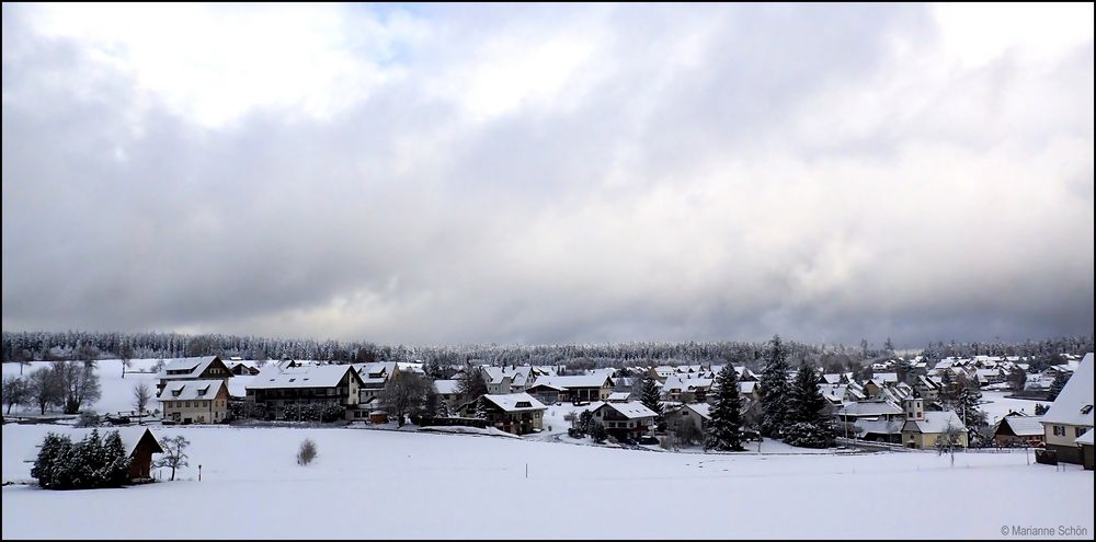 Ein bisschen Schnee haben wir schon...