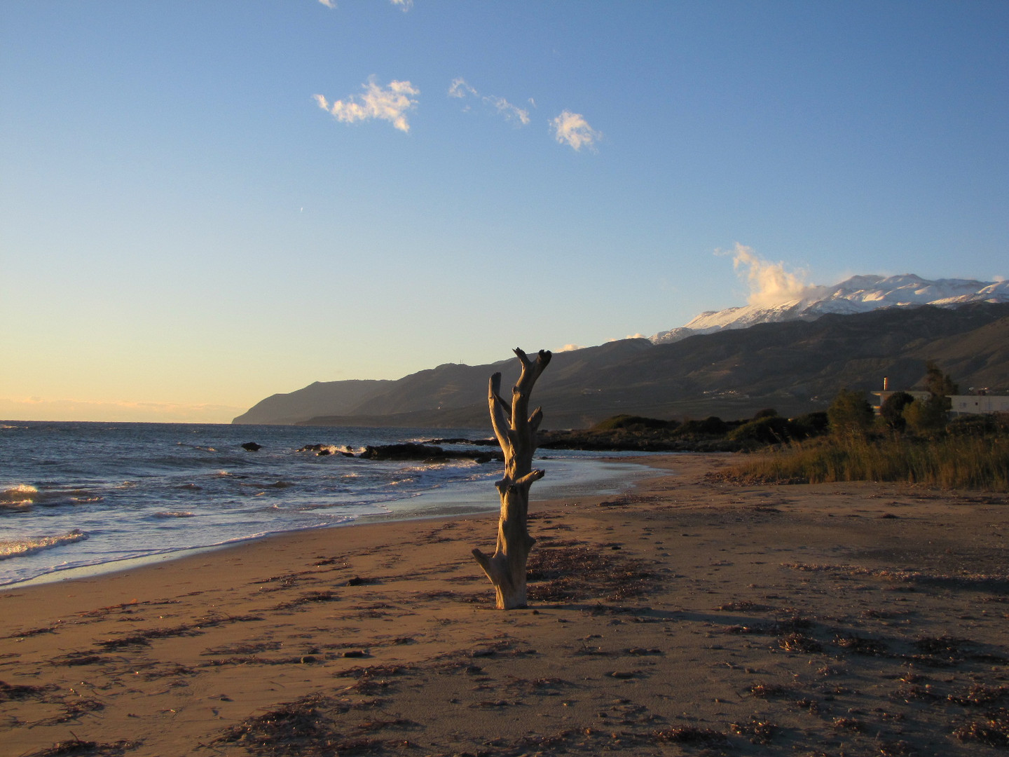 ein bisschen schnee und ein bisschen mehr strand