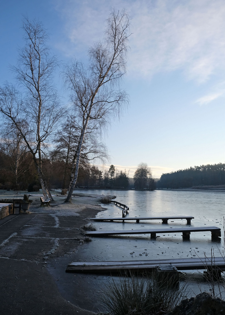 Ein bisschen sonnig, ein bisschen frostig