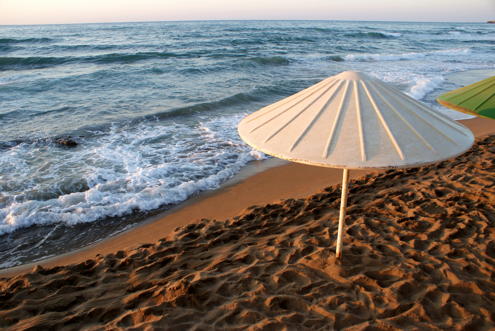 Ein bisschen Strandfeeling - macht warm bei der Kälte