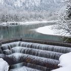 Ein bisschen Winterromantik - Lechfall bei Füssen