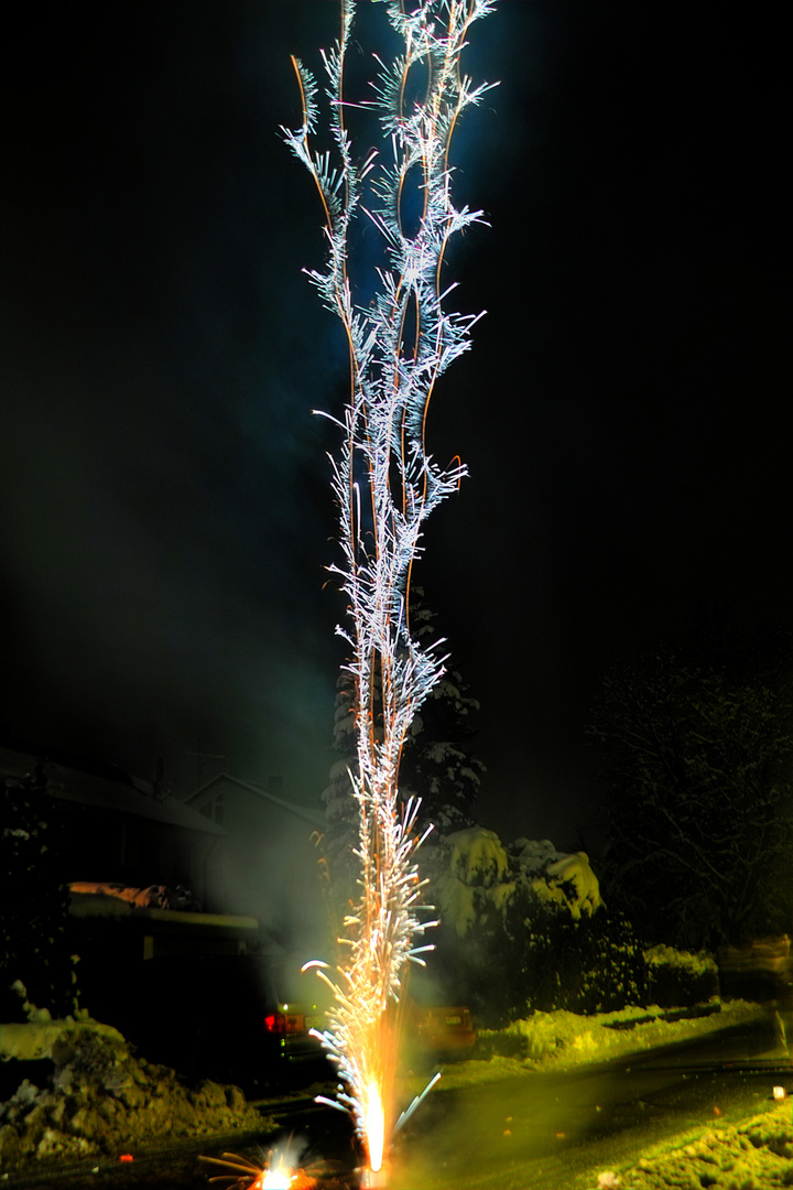 ein bisserl Feuerwerk...