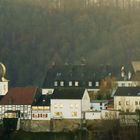 Ein Blick auf Alt-Arnsberg und seinem Glockenturm.