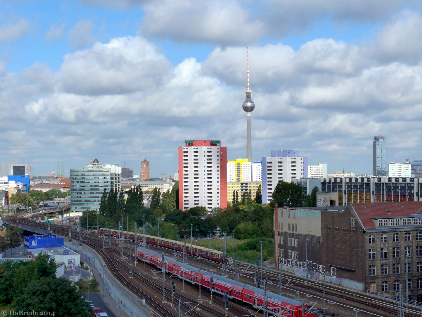 Ein Blick auf Berlin Mitte