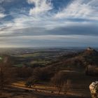 Ein Blick auf Burg Hohenzollern