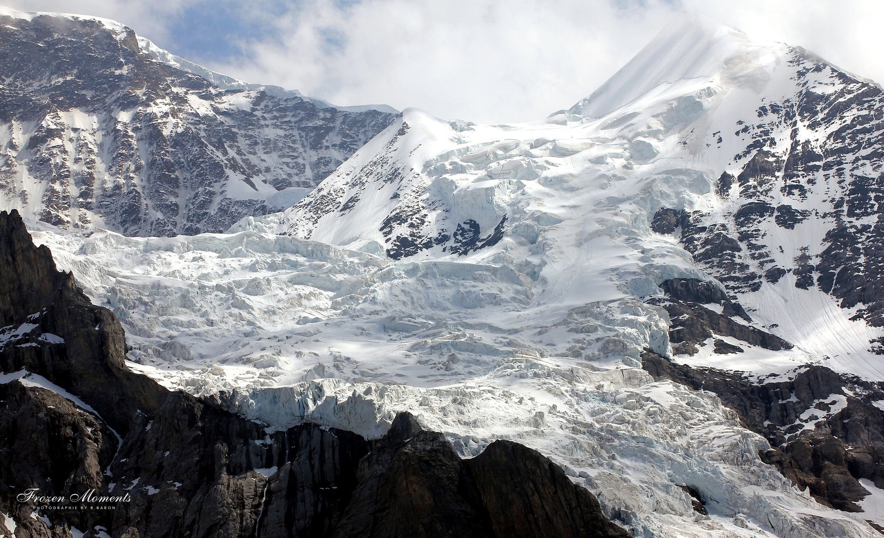 Ein Blick auf den Eigergletscher