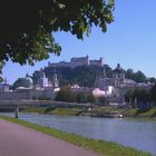 Ein Blick auf die Altstadt von Salzburg