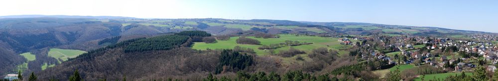 Ein Blick auf die Eifel