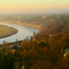 Ein Blick auf die Elbe