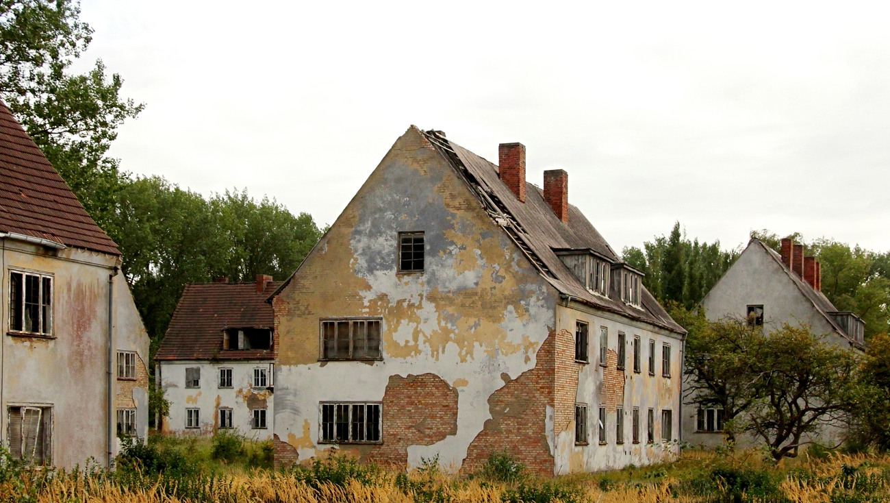 Ein Blick auf die Halbinsel Wustrow...