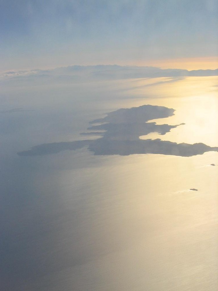 Ein Blick auf die Isola d'Elba...