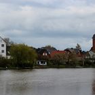 ein Blick auf die Kirche zu Osten ...