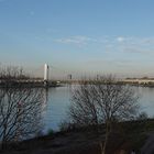 ein Blick auf die Köln-Mülheimer Brücke