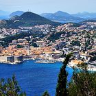 Ein Blick auf die Küstenstadt Dubrovnik