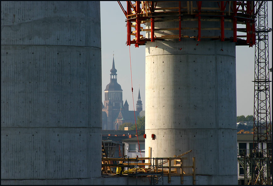 Ein Blick auf die Marienkirche..