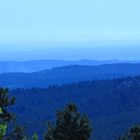 Ein Blick auf die Rocky Mountains, aus der Sicht der Präsidenten des Mount Rushmore