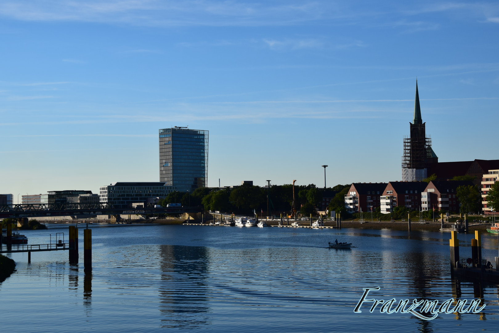 Ein Blick auf die Weser