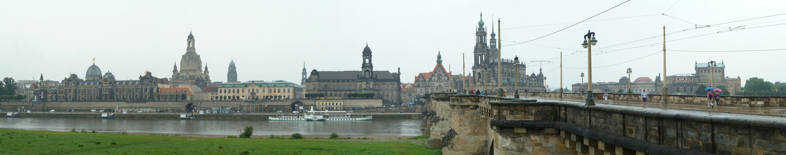 Ein Blick auf Dresden´s Altstadt.