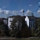 Ein Blick auf Düsseldorf vom K21 aus