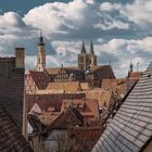 Ein Blick auf Rothenburg o.T.