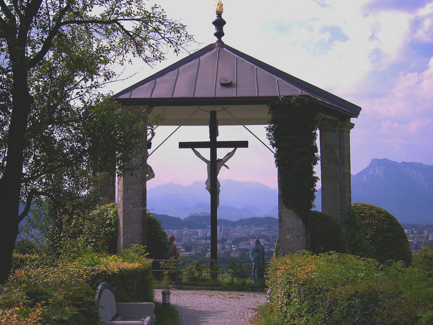 Ein Blick auf Salzburg