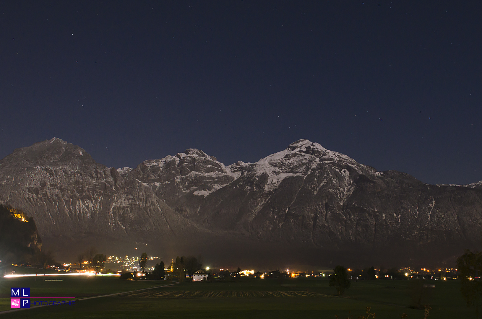 Ein Blick auf Strass im Zillertal