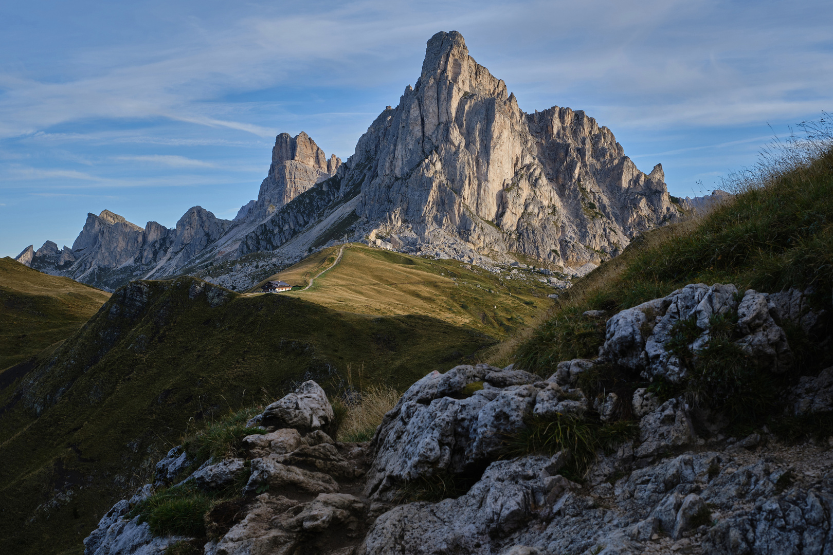 Ein Blick aufs Nuvolau