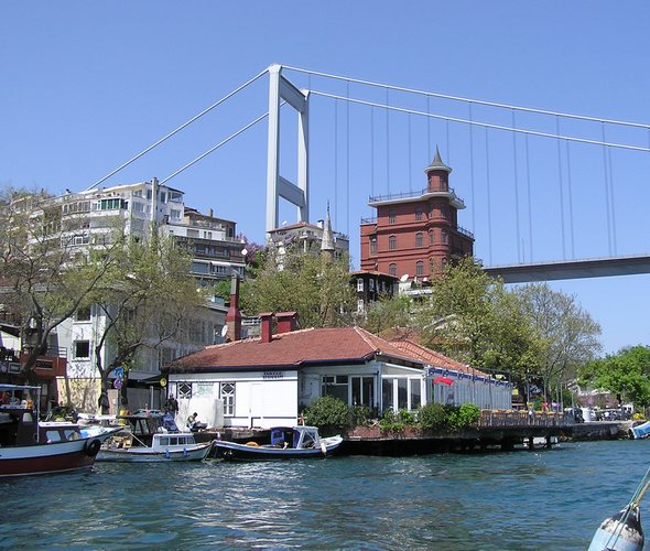 Ein blick aus dem Bosporus