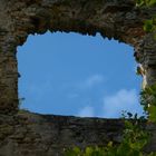 Ein Blick aus dem Burgfenster