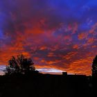 ein Blick aus dem Fenster heute Morgen um acht