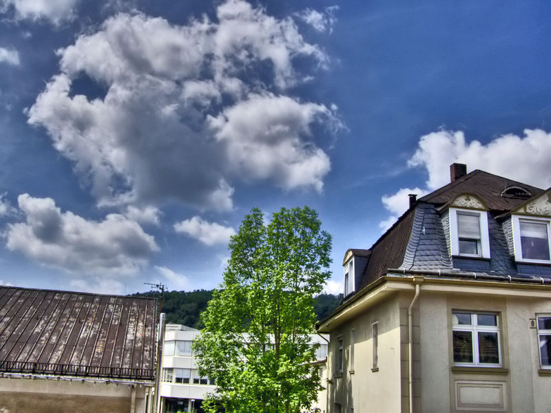 Ein Blick aus meinem Fenster - HDR