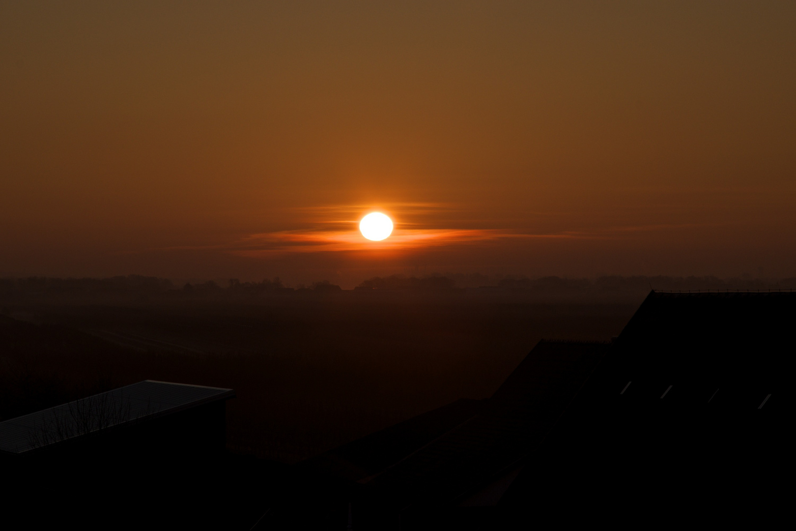 Ein Blick aus meinen Fenster.