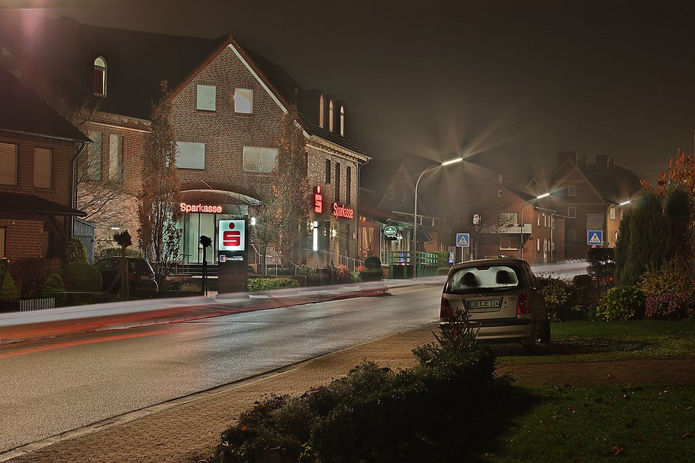 Ein Blick die Straße hinauf