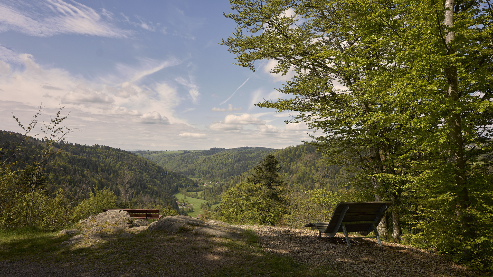 Ein Blick in das Albtal