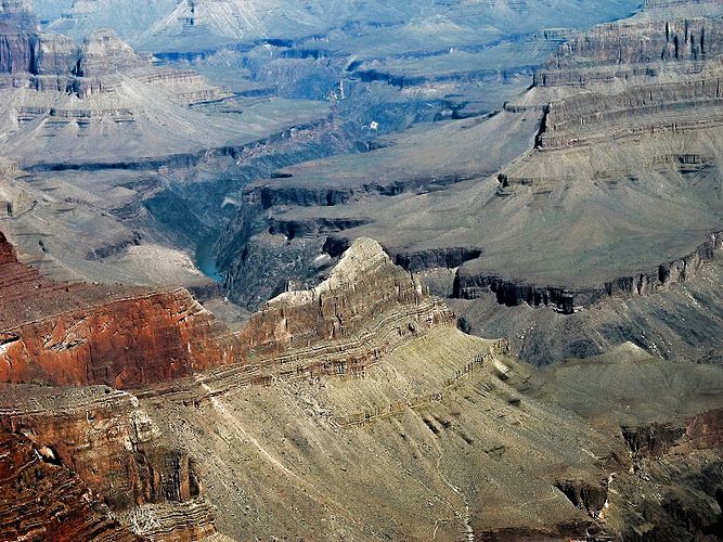 Ein Blick in den Canyon