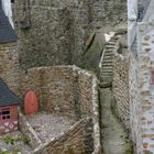 ein Blick in den Innenhof von Burg Eltz