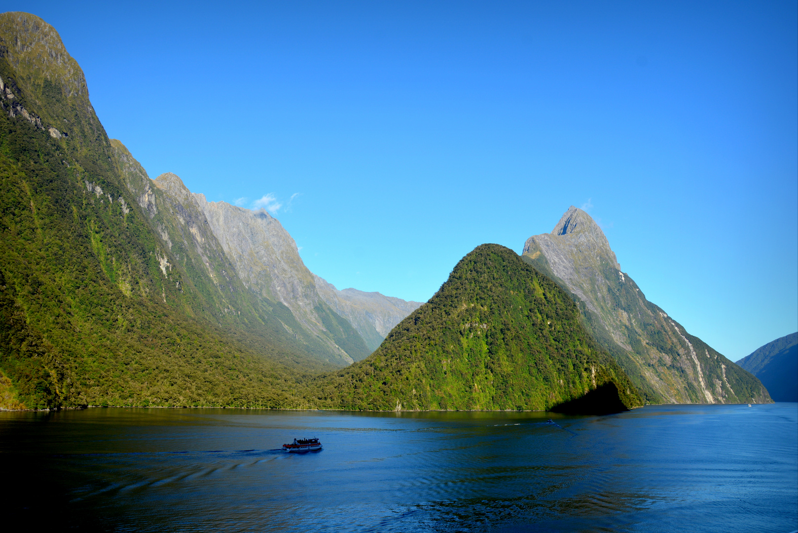 Ein Blick in den Milford Sound