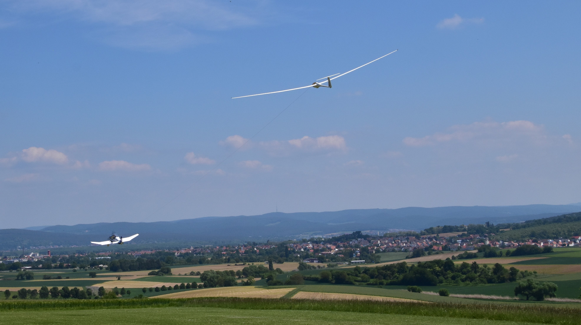 Ein Blick in den Odenwald 