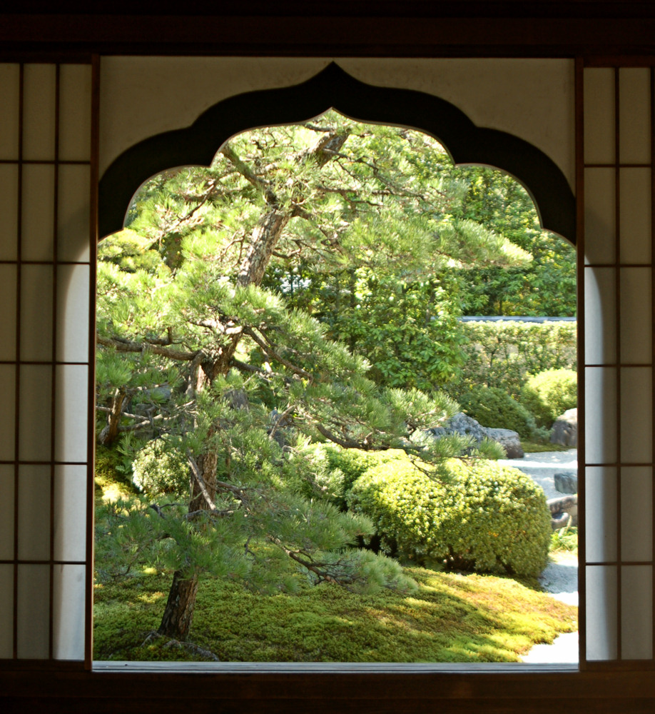 Ein Blick in einen der Subtempel des Daitoku-ji